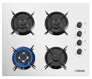 MultiHome MH-6108 Εστία Υγραερίου Αυτόνομη 64x59εκ Λευκή