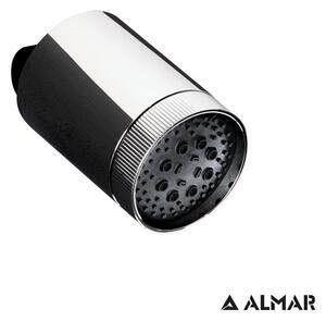 Almar Beam Multijet Κεφαλή επίτοιχη 3 ροών ανακλινόμενη Chrome