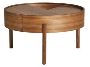 Woud - Arc Coffee Table Ø66 Walnut Woud