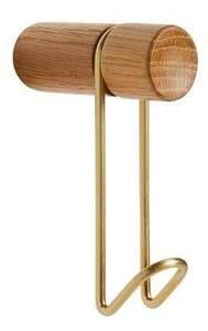 Woud - Around Wall Hanger Small Oak/Brass Woud