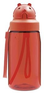 Παγούρι 450ml Με Καλαμάκι Laken Κόκκινο