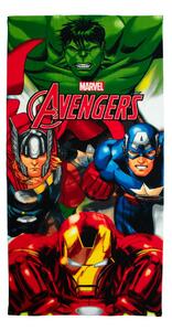 Παιδική Πετσέτα Θαλάσσης Microfiber (70x140) Dimcol Avengers 185 White