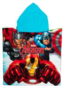 Παιδικό Πόντσο (50x100) Dimcol Avengers 198 White-Multi
