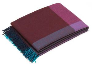 Vitra - Colour Block Blankets Blue/Bordeaux Vitra