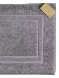 Πετσετέ Πατάκι (50x70) Hotel Διπλή Κορνίζα Silver 700gr/m2