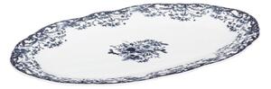 Πιατέλα Σερβιρίσματος Οβάλ (30x20) Estia Reverie Blue 07-38786