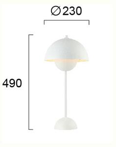 Πορτατίφ Viokef Tulip White 4283300