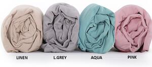 Σεντόνι Μακό Κούνιας Με Λάστιχο (70x140+20) Nef-Nef Homeware Jersey 1018 Pink
