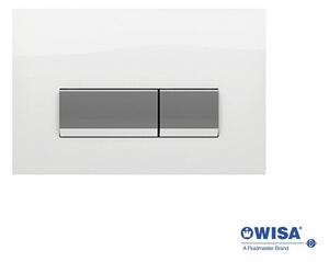 WISA VIVENTE F390-300 Πλακέτα για Καζανάκια Διπλής Λειτουργίας White Glass