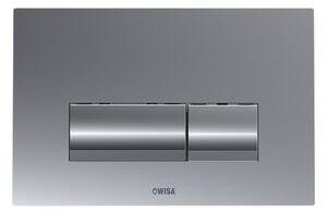 WISA VIVENTE F390-100 Πλακέτα για Καζανάκια Διπλής Λειτουργίας Chrome