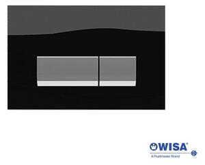 WISA VIVENTE F390-400 Πλακέτα για Καζανάκια Διπλής Λειτουργίας Black Glass