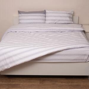 Παπλωματοθήκη Ημίδιπλη (Σετ 180x240) 2 Όψεων Anna Riska Premium 5011 Grey