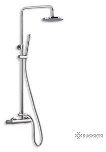 Eurorama Eletta Tecno Chrome Στήλη Ντουζιέρας 2 Εξόδων 167065-100
