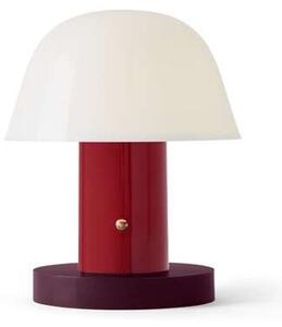 &Tradition - Setago JH27 Portable Επιτραπέζιο φωτιστικό Maroon/Grape &Tradition