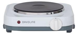 Davoline EK-1500W Επιτραπέζια Εστία Εμαγιέ Μονή Λευκή