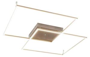 Lucande - Mirac LED Φωτιστικό οροφής 2700lm Ατσάλι Lucande