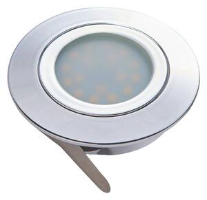 Lindby - Andrej Round LED Εντοιχιζόμενο φωτιστικό 3 pcs. Χρώμιο Lindby