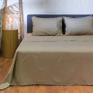 Σεντόνια Υπέρδιπλα (Σετ) Naf-Naf Hue Laurel Oak - Warm Taupe
