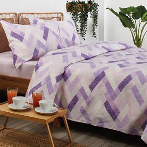 Σεντόνια Υπέρδιπλα (Σετ) Whitegg BA105_2 Purple