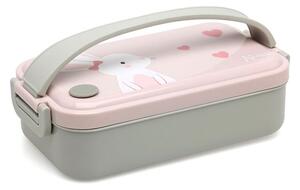 Φαγητοδοχείο 550ml (19x11x6) Kiokids Lovely Bunny 3531