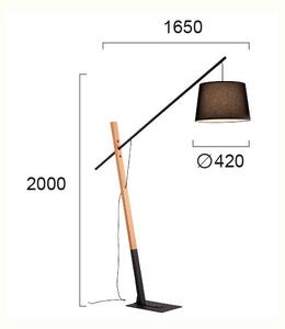 Φωτιστικό Δαπέδου Viokef Crane 4204100