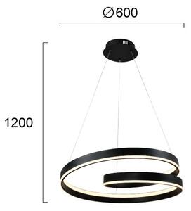 Φωτιστικό Οροφής LED Viokef Capri Black 4291300