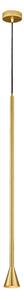 Φωτιστικό Οροφής Μονόφωτο Aca Clouzot YL22801PGD Gold