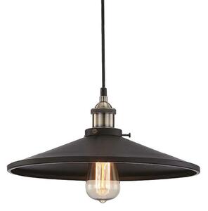 Φωτιστικό Οροφής Μονόφωτο Aca Hippolyte KS1288P361BK Black