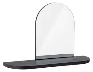 Bloomingville - Annlie Mirror w/Shelf Μαύρο MDF Bloomingville