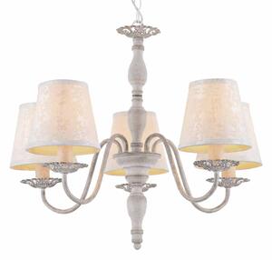 Φωτιστικό Οροφής Πολύφωτο Aca Karpathia DL9505PWB Antique White/Cream