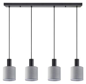 Φωτιστικό Οροφής Πολύφωτο Homelighting 77-8518 Black/Grey
