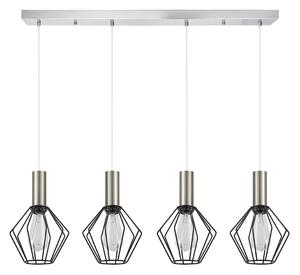 Φωτιστικό Οροφής Πολύφωτο Homelighting 77-8441 Nickel