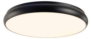 Φωτιστικό Πλαφονιέρα LED 3 CCT Aca Kallista HM27LEDC40BKCCT Matt Black/Sandblast