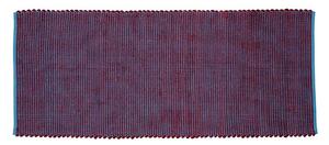 Hübsch - Kawa Runner 80x200 Burgundy/Μπλε Hübsch