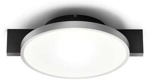 Light-Point - Inlay Round C1 Φωτιστικό οροφής Matt Black/Satin Silver