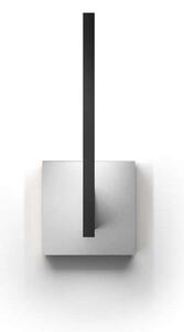 Light-Point - Inlay W1 Linear Φωτιστικό τοίχου Matt Black/Satin Silver