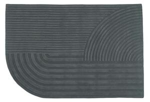 Muuto - Relevo Rug 170x240 Burnt Dark Green Muuto