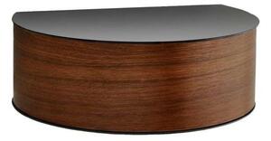 Woud - Wallie Wall Drawer Walnut/Black Woud