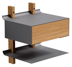 Eva Solo - Smile Bedside Table Shelf Δρυς/Γκρι