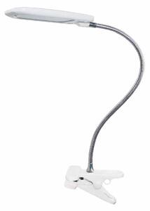Πορτατίφ LED Με Κλιπ Aca Baz 15205LEDWHC White