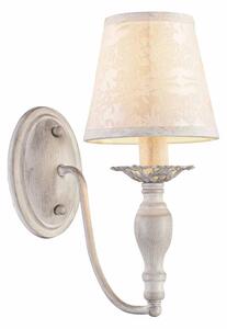 Απλίκα Τοίχου Aca Karpathia DL9501WWB Antique White/Cream