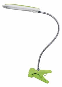 Πορτατίφ LED Με Κλιπ Aca Baz 15205LEDGNC Green