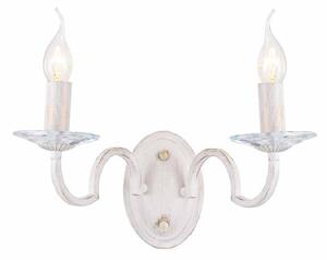 Απλίκα Τοίχου Aca Geisha DL9362WWG White/Antique Gold