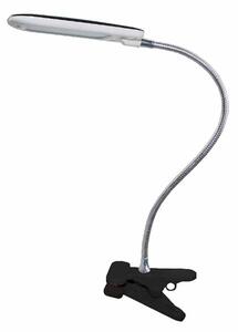 Πορτατίφ LED Με Κλιπ Aca Baz 15205LEDBKC Black