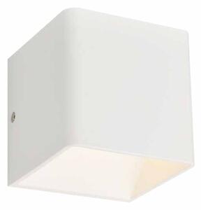 Απλίκα Τοίχου LED Aca Nephele L35037 White Matt