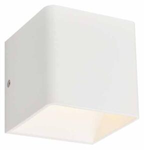 Απλίκα Τοίχου LED Aca Nephele L350374 White Matt