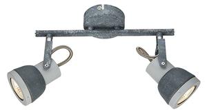 Σποτ Δίφωτο Aca Inka MC167792C Grey Matt/Cement