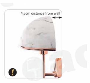 Απλίκα Τοίχου Aca Manhattan DCR171181W Marble/Copper