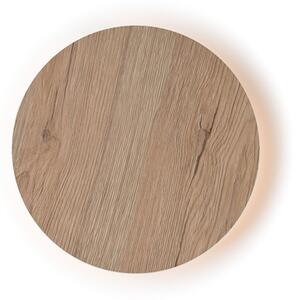 Απλίκα Τοίχου LED Aca Eclipse ZM1705LEDWLW Light Wood