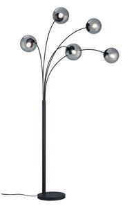 Lindby - Wynoa 5 Floor Lamp Anthracite/Smoke Lindby